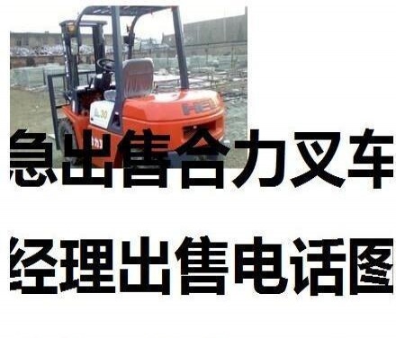 阿拉尔市出售转让二手合力电动叉车