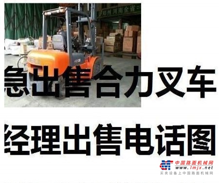 常德市出售转让二手合力电动叉车