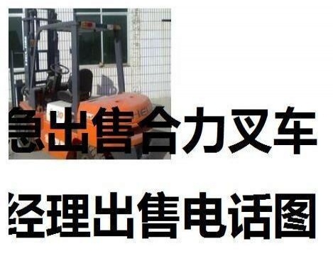 本溪市出售转让二手合力电动叉车
