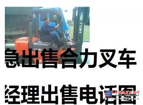 白城市出售转让二手合力电动叉车