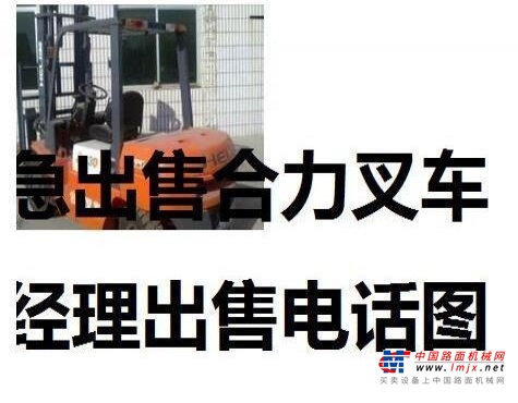 宝鸡市出售转让二手合力电动叉车