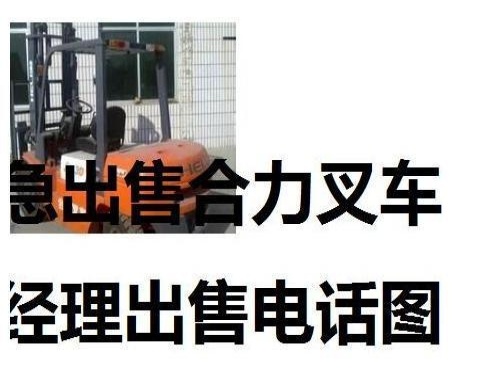 白城市出售转让二手合力电动叉车