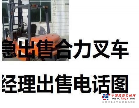 长春市出售转让二手合力电动叉车