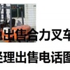 白城市出售转让二手合力电动叉车