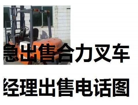 长治市出售转让二手电动叉车