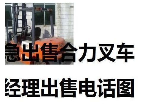 本溪市出售转让二手合力电动叉车