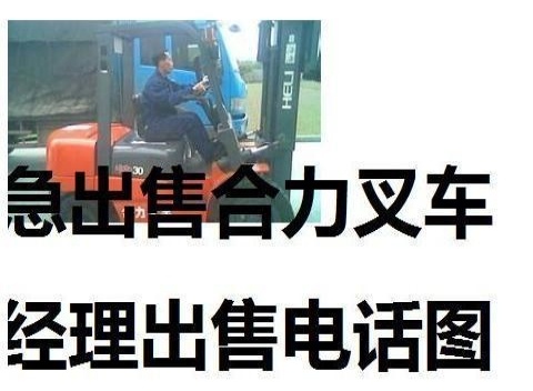本溪市出售转让二手合力电动叉车