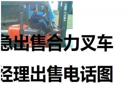 白城市出售转让二手合力电动叉车