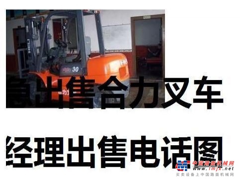 白城市出售转让二手合力电动叉车