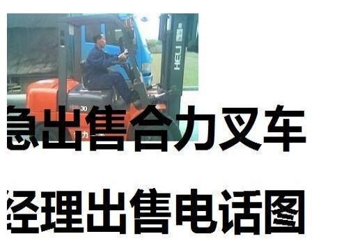 宝鸡市出售转让二手合力电动叉车