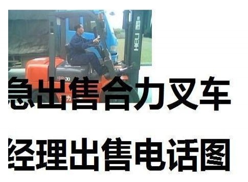东营市出售转让二手合力电动叉车