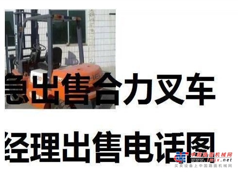 承德市出售转让二手合力电动叉车