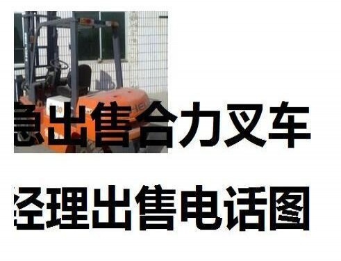 白城市出售转让二手合力电动叉车
