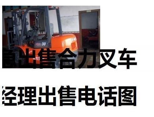 阿拉善盟出售转让二手合力电动叉车