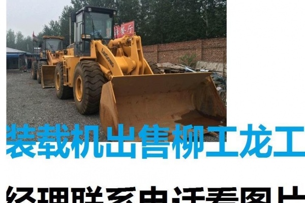 毕节地区出售转让二手龙工装载机