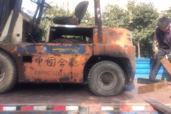重庆出售转让二手合力电动叉车