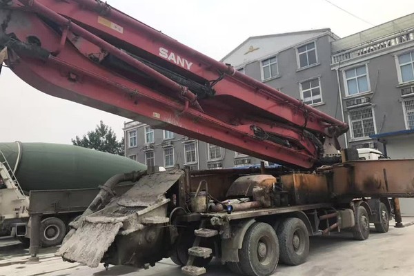 长沙市出售转让二手奔驰混凝土机械