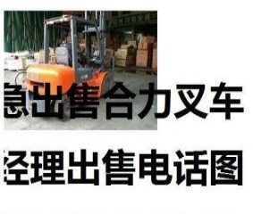 鄂尔多斯市出售转让二手合力电动叉车