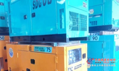 福州市出售转让二手小松柴油发电机
