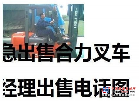 贵阳市出售转让二手合力电动叉车