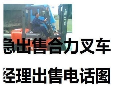福州市出售转让二手合力电动叉车
