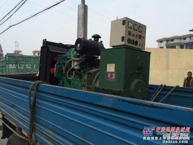 绍兴市出售转让二手柴油发电机