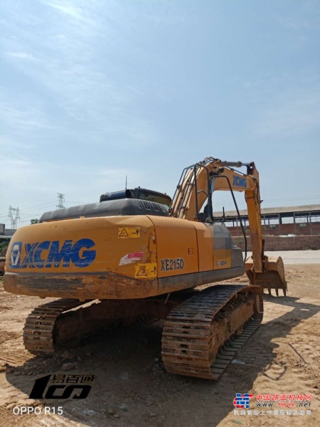 郑州市出售转让二手3605小时2017年徐工XE215D挖掘机