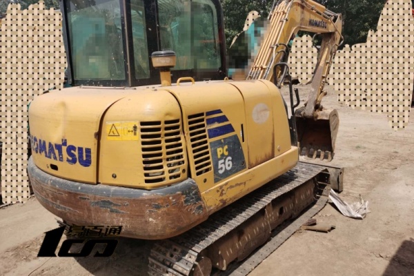 郑州市出售转让二手5988小时2014年小松PC56-7挖掘机