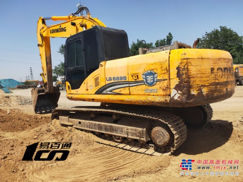 郑州市出售转让二手7198小时2010年龙工LG6225挖掘机