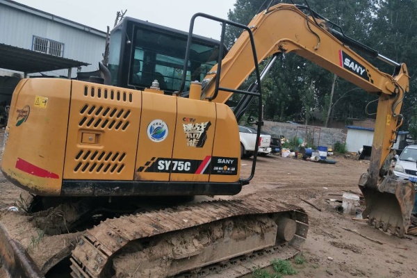 郑州市出售转让二手1605小时2018年三一SY75C挖掘机