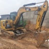 郑州市出售转让二手3832小时2016年卡特305.5E2挖掘机