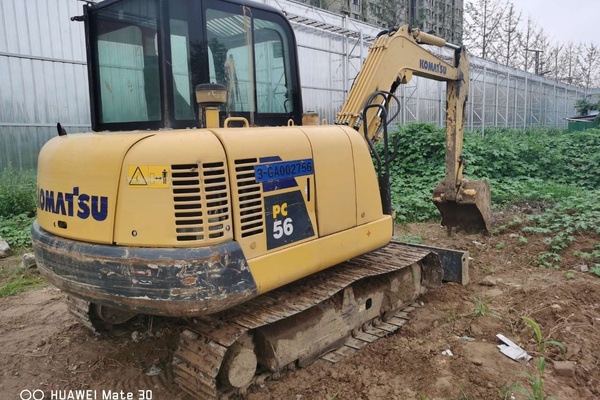郑州市出售转让二手3902小时2017年小松PC56-7挖掘机