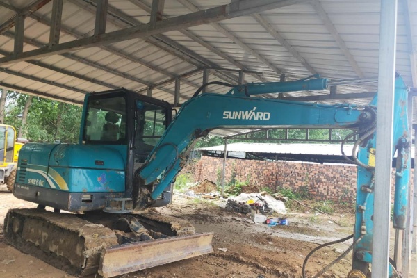 郑州市出售转让二手4202小时2015年山河智能SWE50E挖掘机