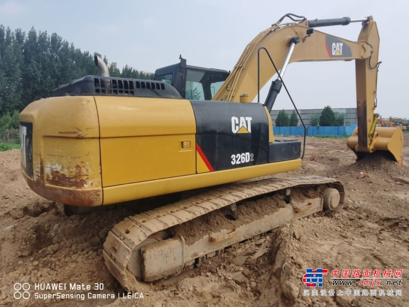 郑州市出售转让二手6266小时2014年卡特326DL挖掘机