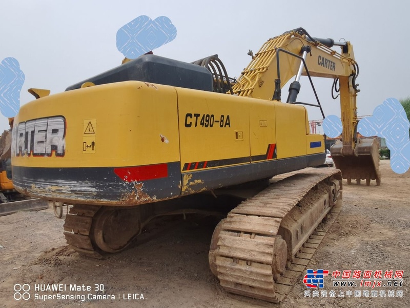 郑州市出售转让二手3787小时2017年卡特重工CT460-8A挖掘机