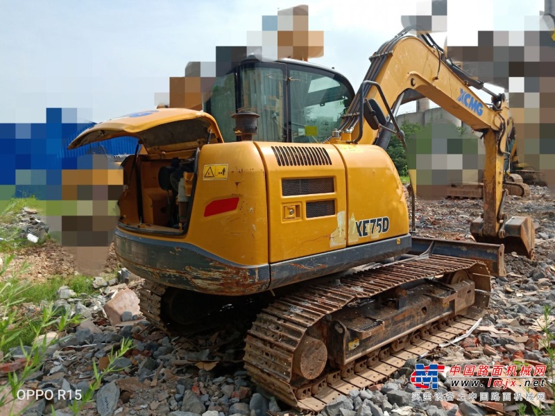郑州市出售转让二手2017年徐工XE75D挖掘机