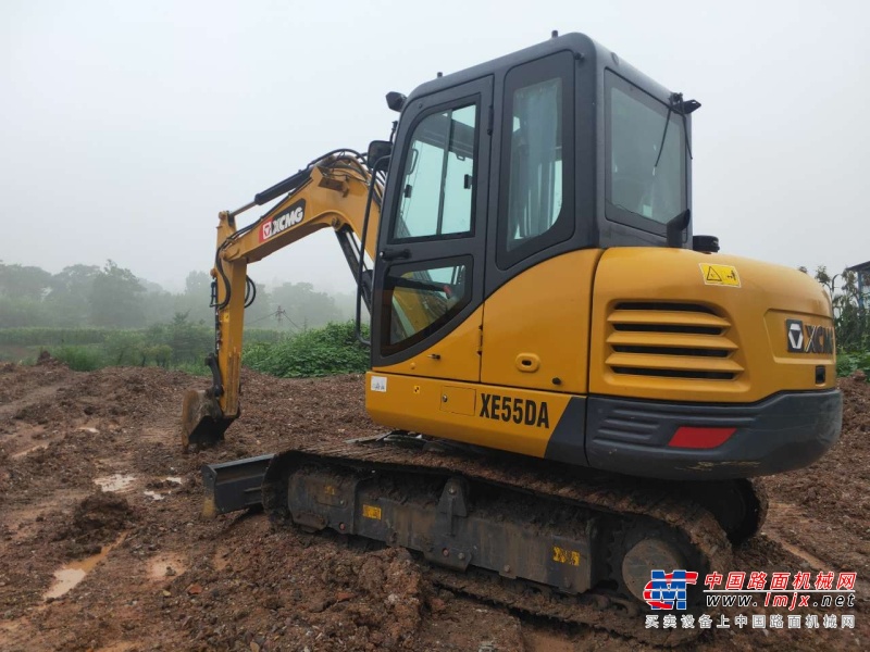 郑州市出售转让二手955小时2020年徐工XE55DA挖掘机