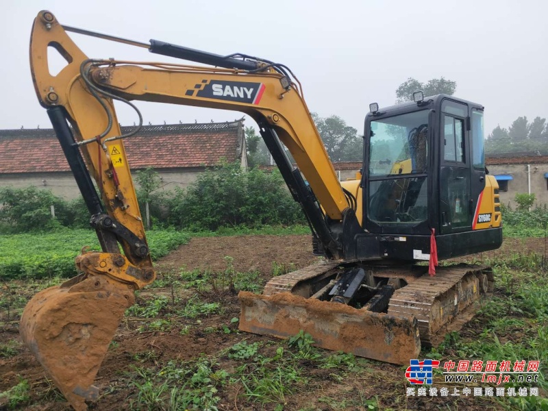 郑州市出售转让二手1156小时2020年三一SY60C挖掘机
