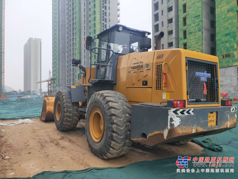 郑州市出售转让二手2040小时2018年龙工LG855N装载机