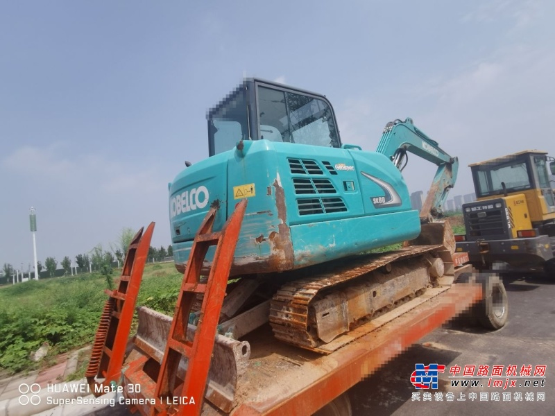 郑州市出售转让二手5183小时2015年神钢SK60-8挖掘机