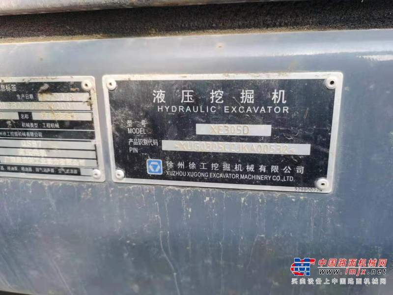 徐州市出售转让二手不详小时2018年徐工XE305D挖掘机