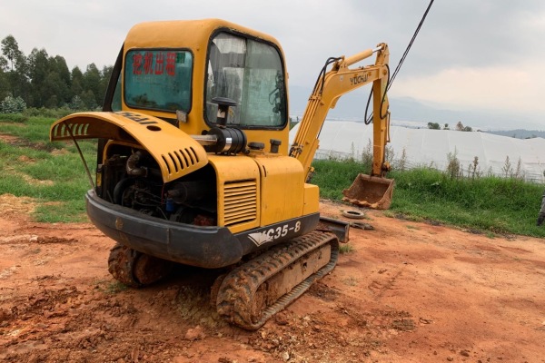 昆明市出售转让二手不详小时2007年玉柴YC35-6挖掘机
