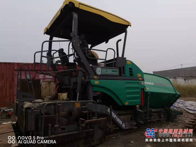 徐州市出售转让二手不详小时2014年福格勒S1600-2沥青摊铺机