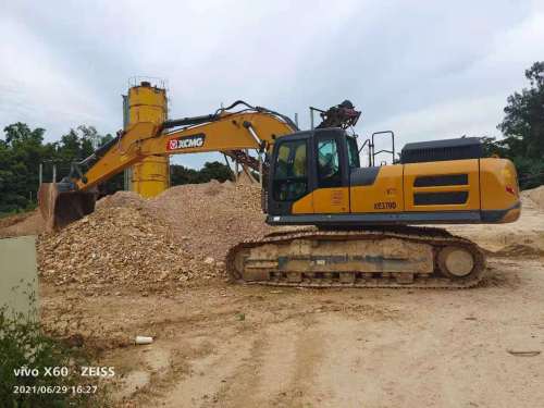 南宁市出售转让二手不详小时2021年徐工XE335DK挖掘机