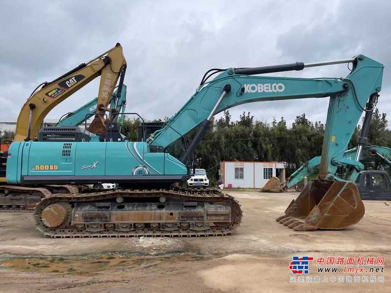贵阳市出售转让二手不详小时2021年神钢SK500挖掘机