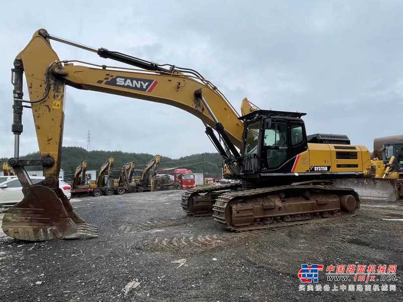 贵阳市出售转让二手不详小时2020年三一重工SY375H挖掘机