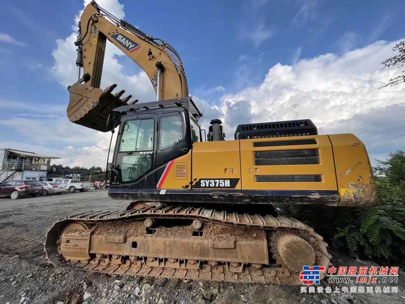 贵阳市出售转让二手不详小时2020年三一重工SY375H挖掘机