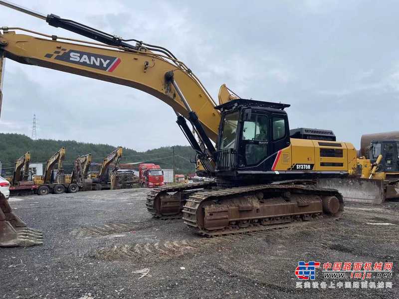 贵阳市出售转让二手不详小时2020年三一重工SY375H挖掘机