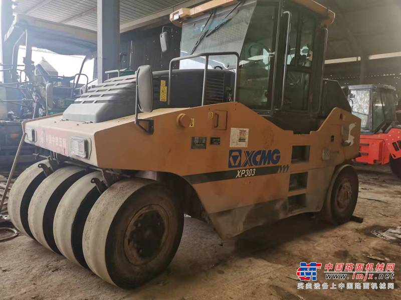 徐州市出售转让二手不详小时2019年徐工XP303轮胎压路机