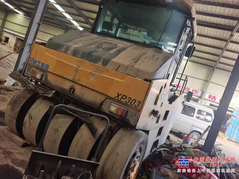 徐州市出售转让二手不详小时2019年徐工XP303轮胎压路机